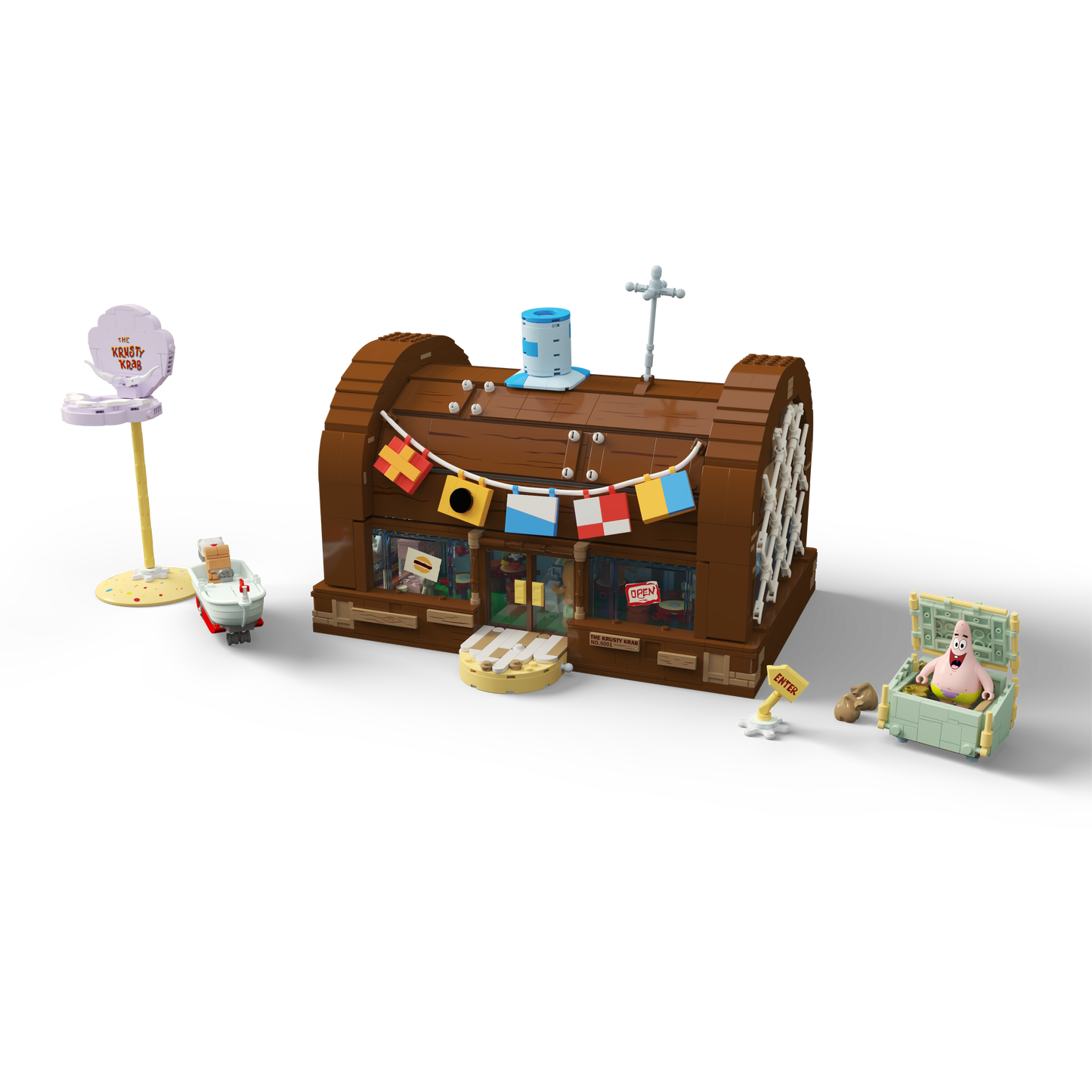 SpongeBob - Krusty Krab(2,723-piece)