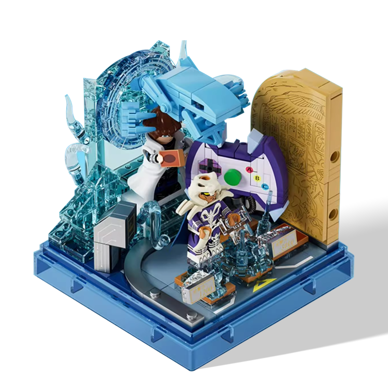 Yu-Gi-Oh! Duel Tower Rivals – Seto Kaiba & Yugi Muto Collector’s Brick Diorama