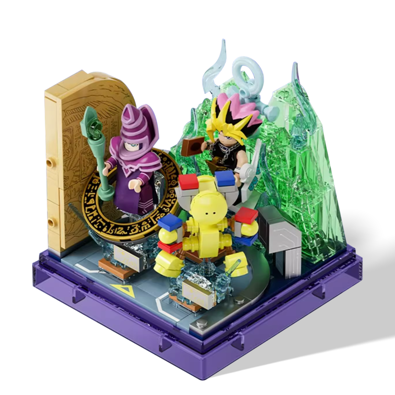 Yu-Gi-Oh! Duel Tower Rivals – Seto Kaiba & Yugi Muto Collector’s Brick Diorama