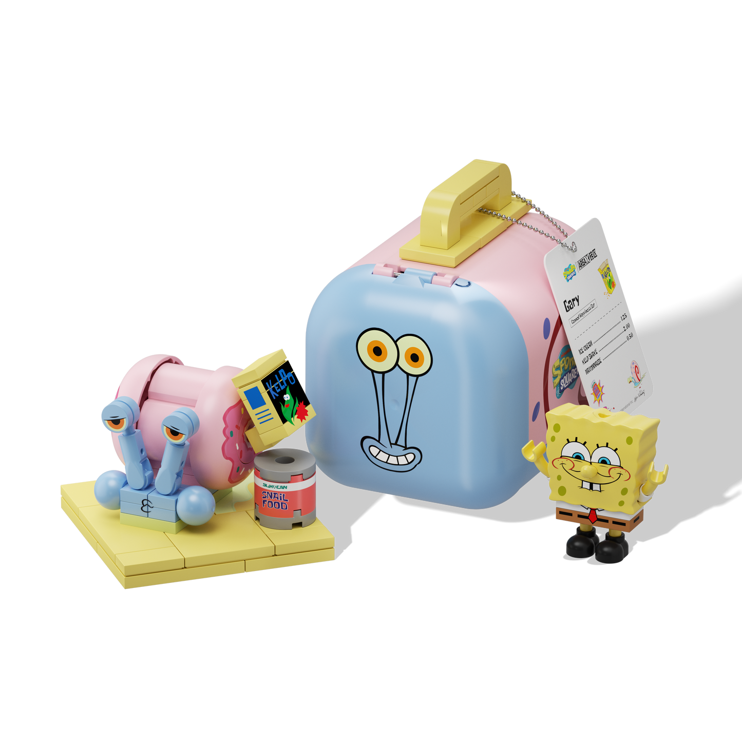 SpongeBob – Bikini Bottom Food Rush Blind Box Set(random 6 out of 7, non-repeating)