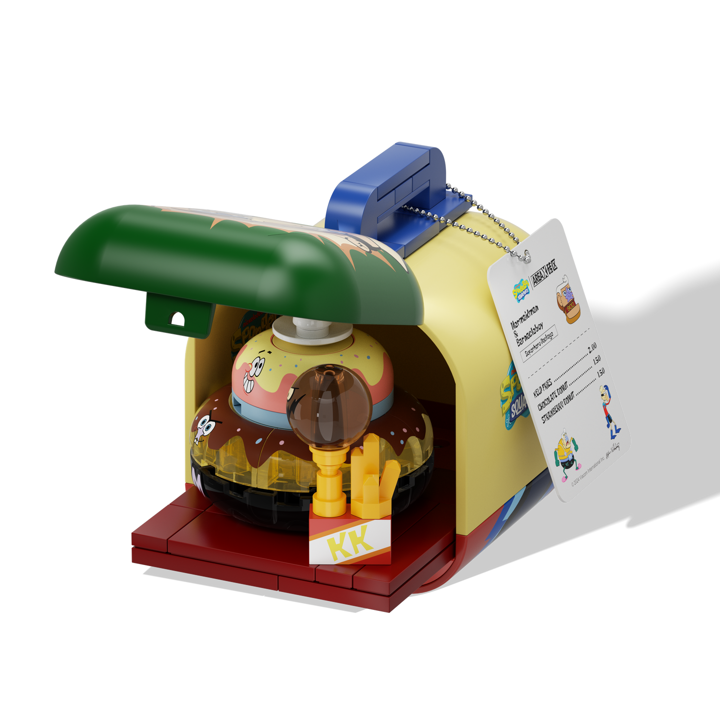 SpongeBob – Bikini Bottom Food Rush Blind Box Set(random 6 out of 7, non-repeating)
