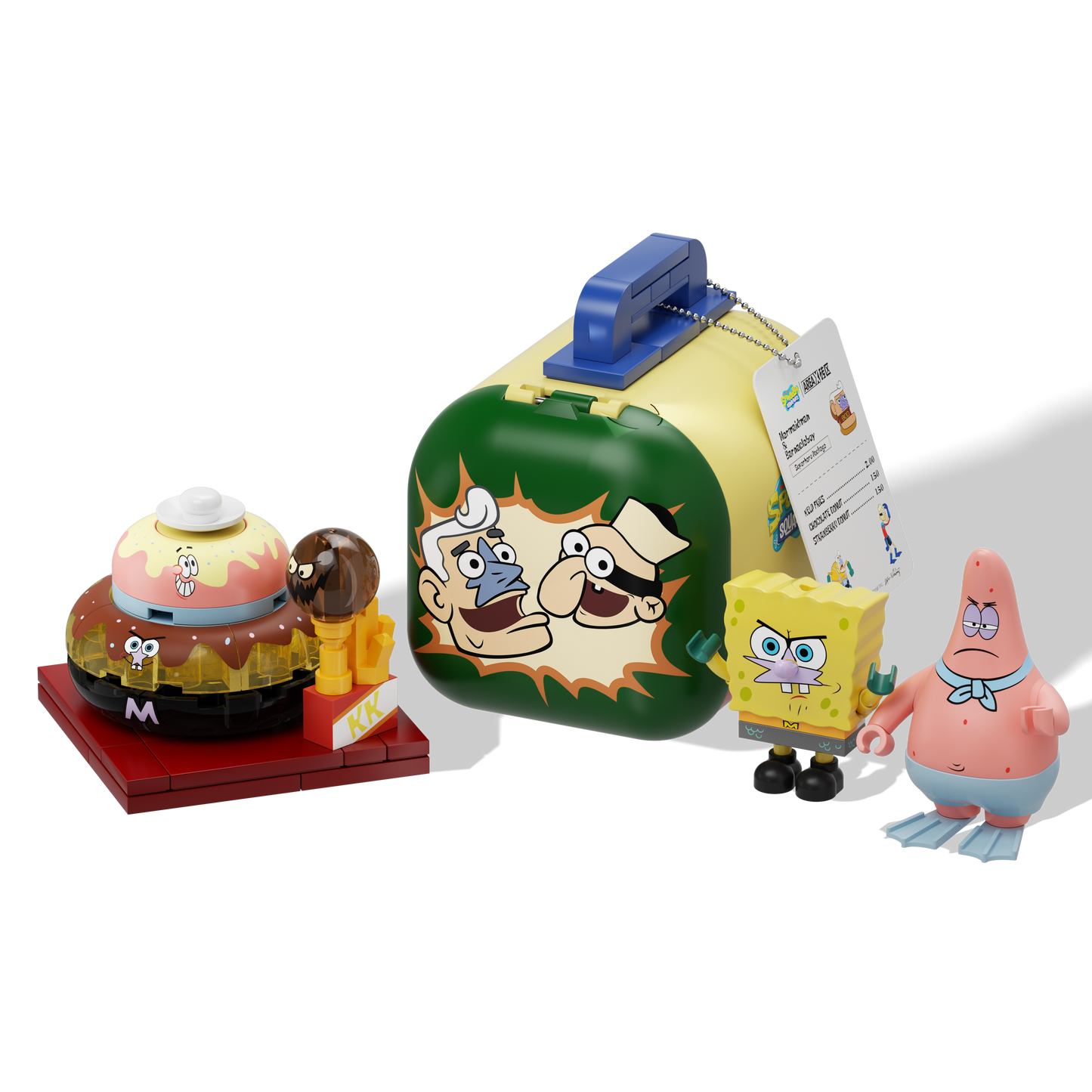 SpongeBob – Bikini Bottom Food Rush Blind Box Set(random 6 out of 7, non-repeating)