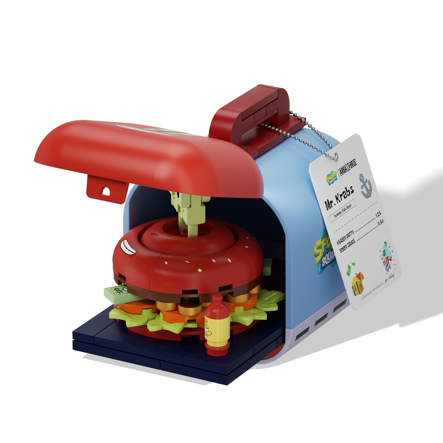 SpongeBob – Bikini Bottom Food Rush Blind Box Set(random 6 out of 7, non-repeating)