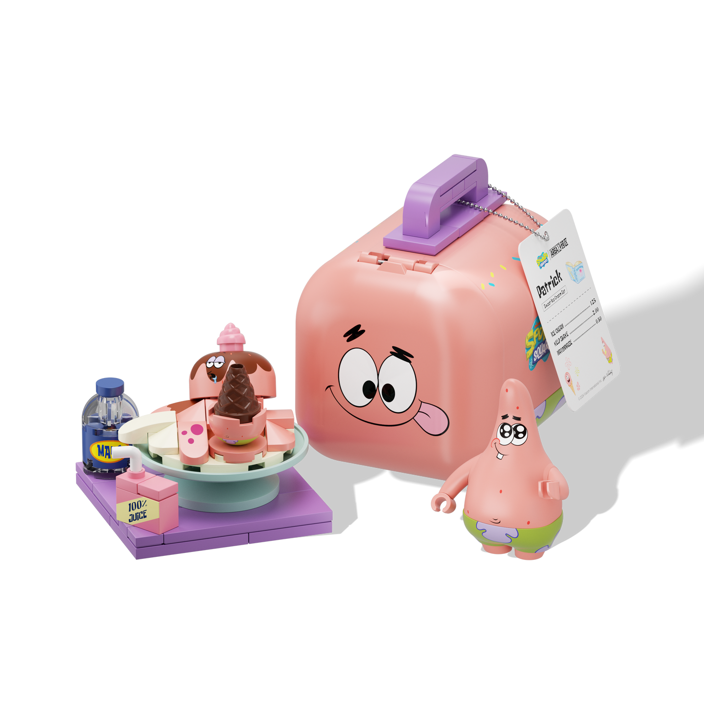 SpongeBob – Bikini Bottom Food Rush Blind Box Set(random 6 out of 7, non-repeating)