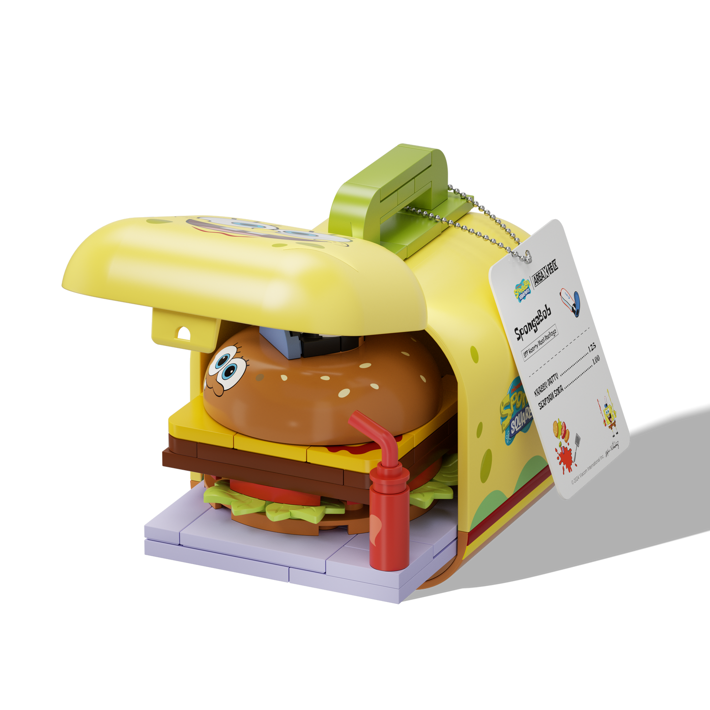 SpongeBob – Bikini Bottom Food Rush Blind Box Set(random 6 out of 7, non-repeating)