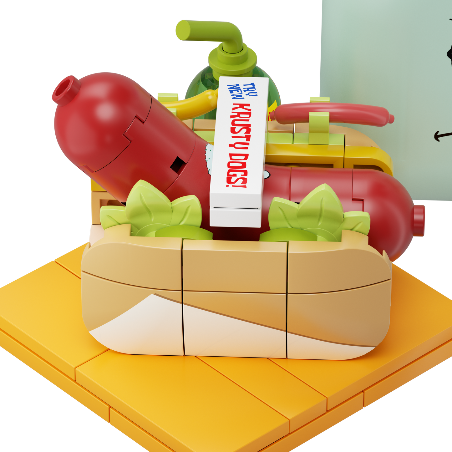 SpongeBob – Bikini Bottom Food Rush Blind Box Set(random 6 out of 7, non-repeating)