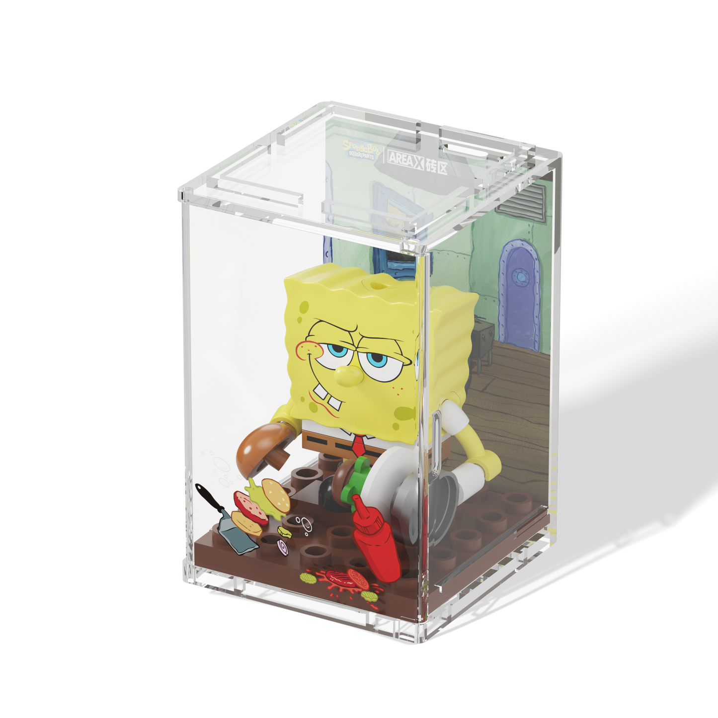 SpongeBob – A Day in Bikini Bottom Blind Box Set(random 8 out of 9, non-repeating)