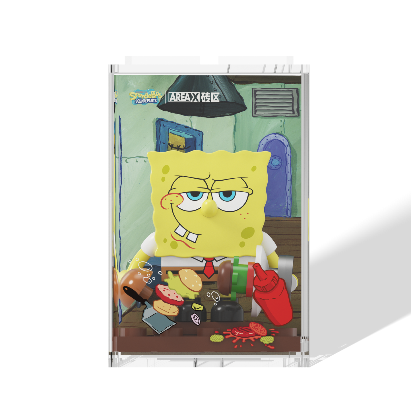 SpongeBob – A Day in Bikini Bottom Blind Box Set(random 8 out of 9, non-repeating)