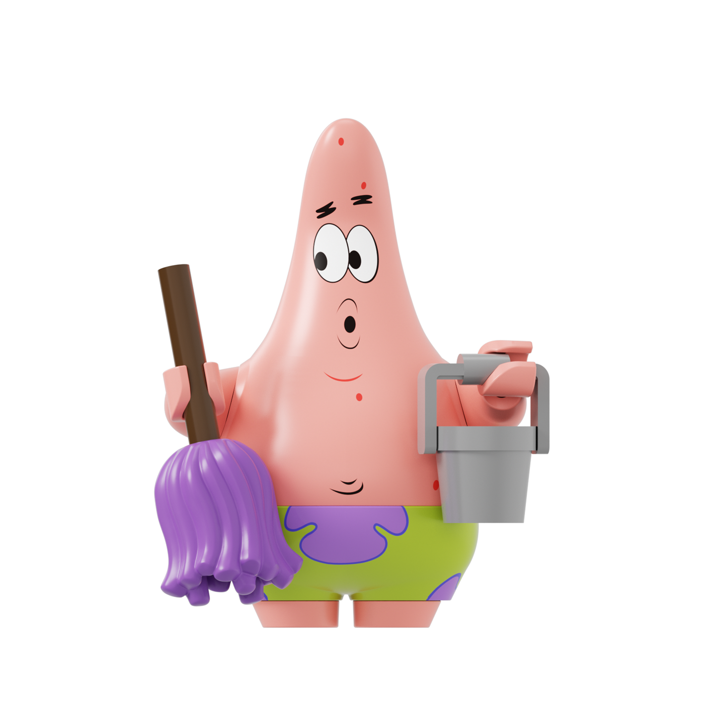 SpongeBob – A Day in Bikini Bottom Blind Box Set(random 8 out of 9, non-repeating)