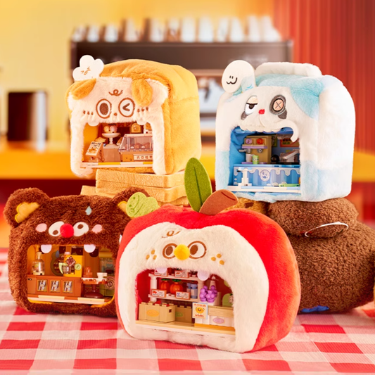 Furry Friends of the World – Big Appetite Shops Blind Box (Set of 4)