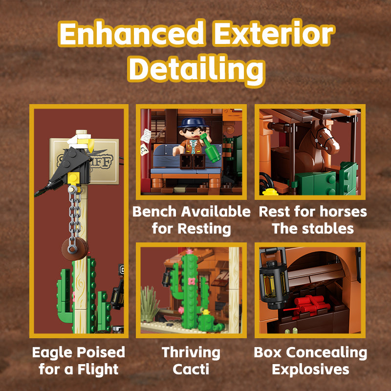 Town Series – Wild West Saloon