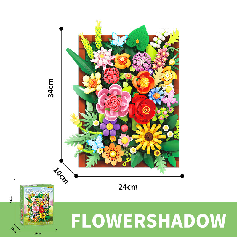 Blooming Elegance – Floral Wall Art Frame