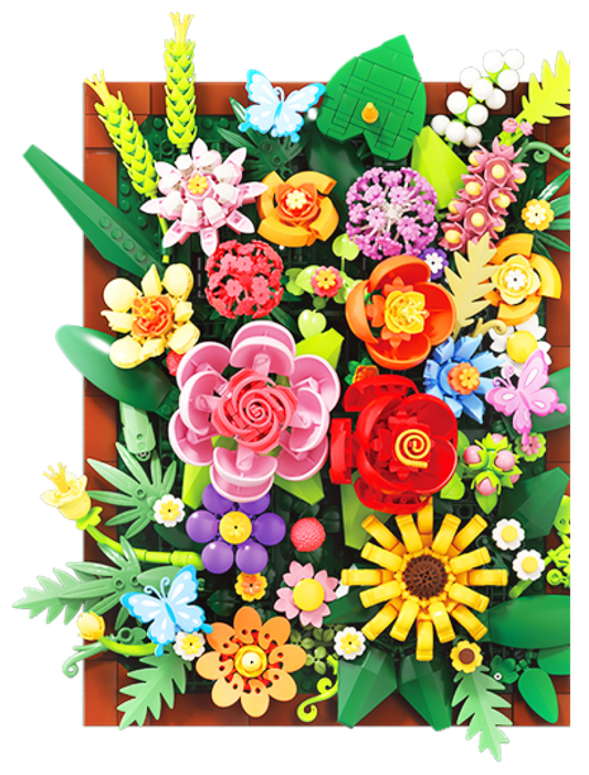 Blooming Elegance – Floral Wall Art Frame