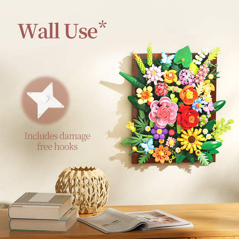 Blooming Elegance – Floral Wall Art Frame