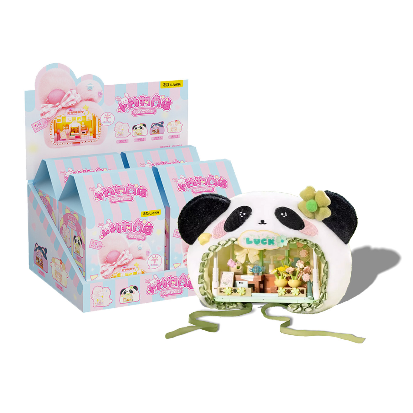 Furry Friends of the World – Mini Animal Shops Blind Box (Set of 4)