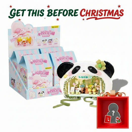 【With Free Gift】Furry Friends of the World – Mini Animal Shops Blind Box (Set of 4)