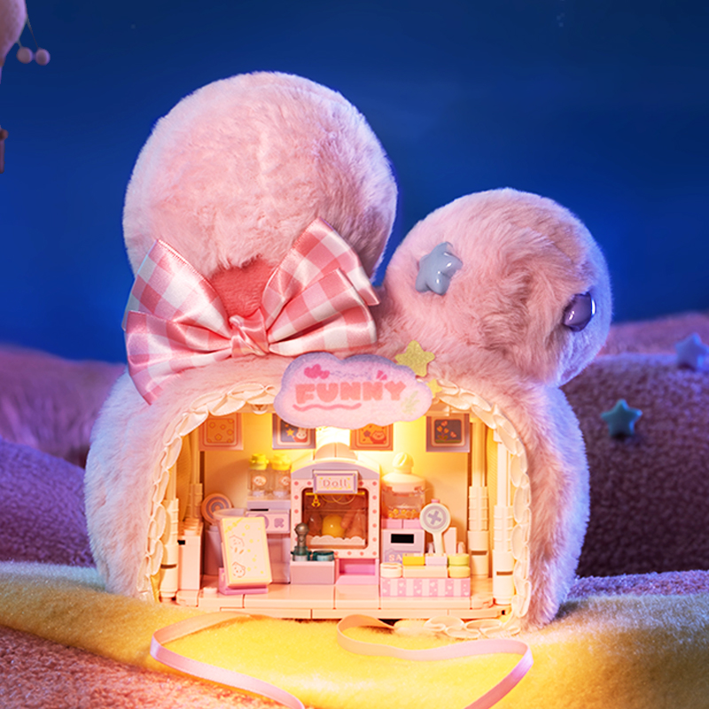 Furry Friends of the World – Mini Animal Shops Blind Box (Set of 4)