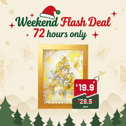 【Flash Sale】【With Free Gift】Christmas Series – Platinum Star