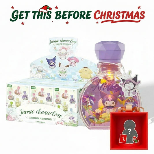 【With Free Gift】Sanrio – Perfume Bottle Blind Box Set (6-Pack, No Repeats)