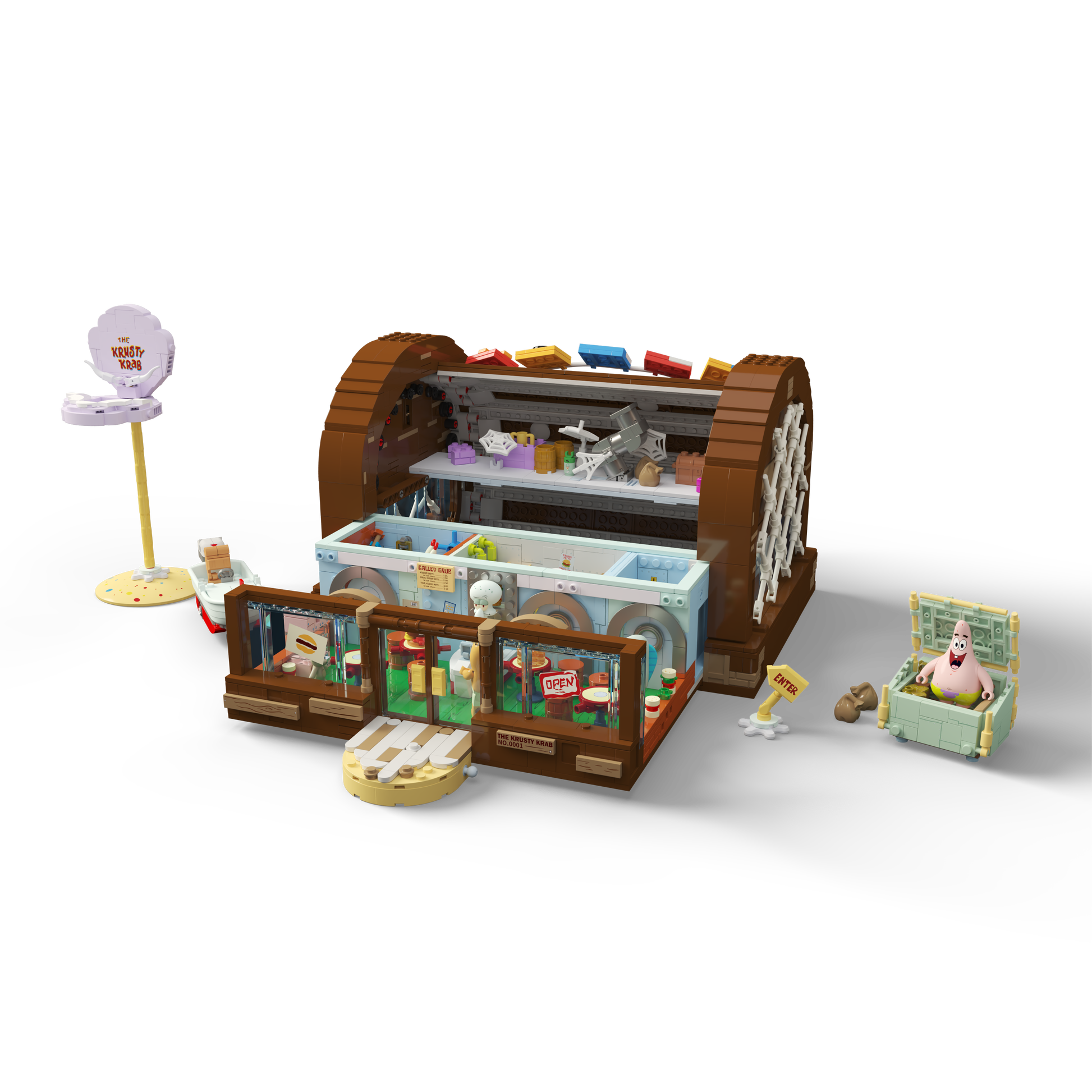 SpongeBob Krusty Krab AreaX Building Set – AREAX