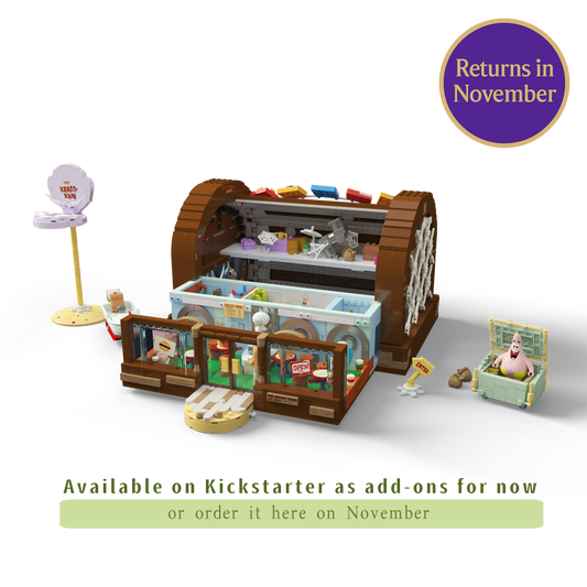 SpongeBob - Krusty Krab (returns in November)(2,723-piece, 5 rooms, 10 inches high)
