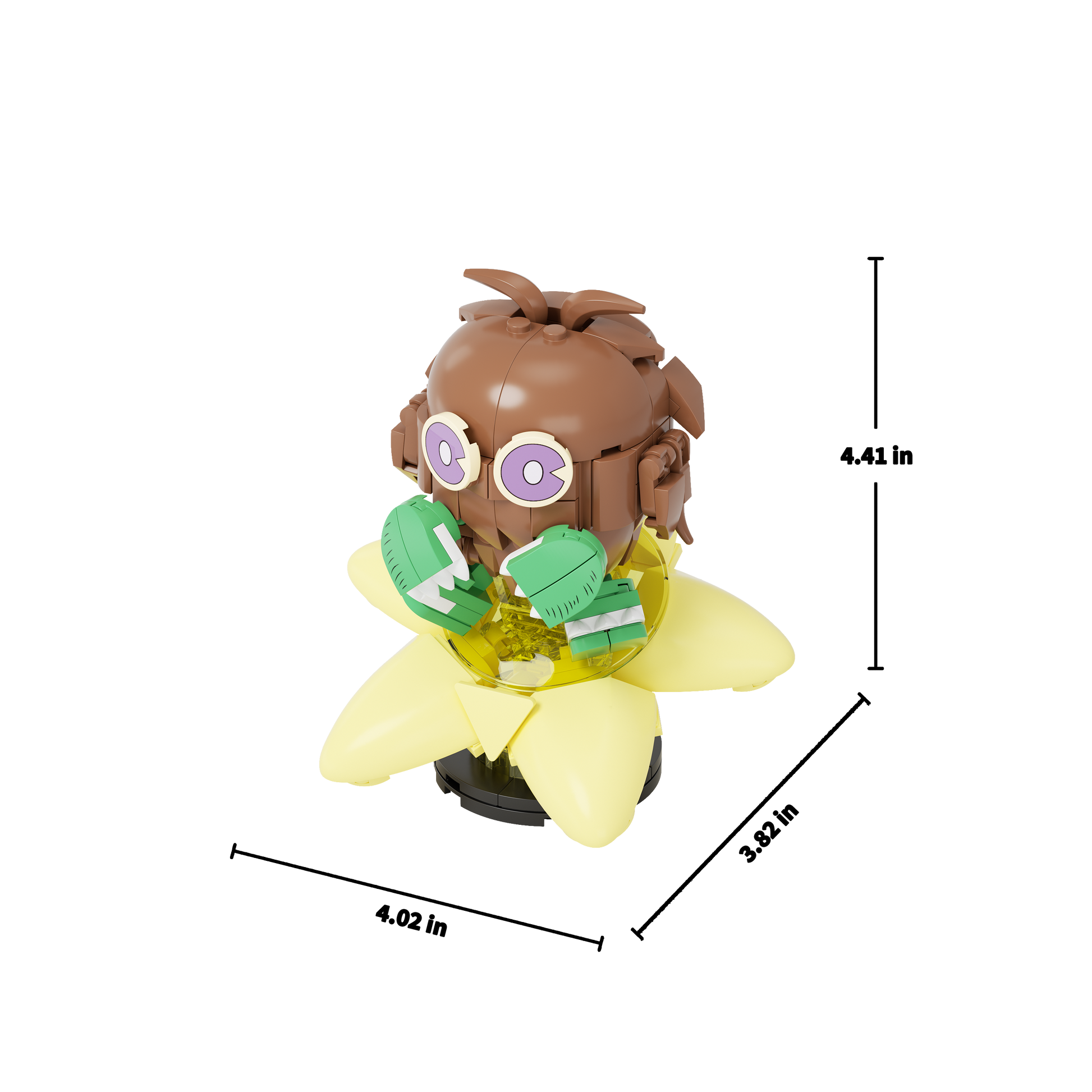 Yu-Gi-Oh! LowLevel Monsters Brick Set Kuriboh, Time Wizard