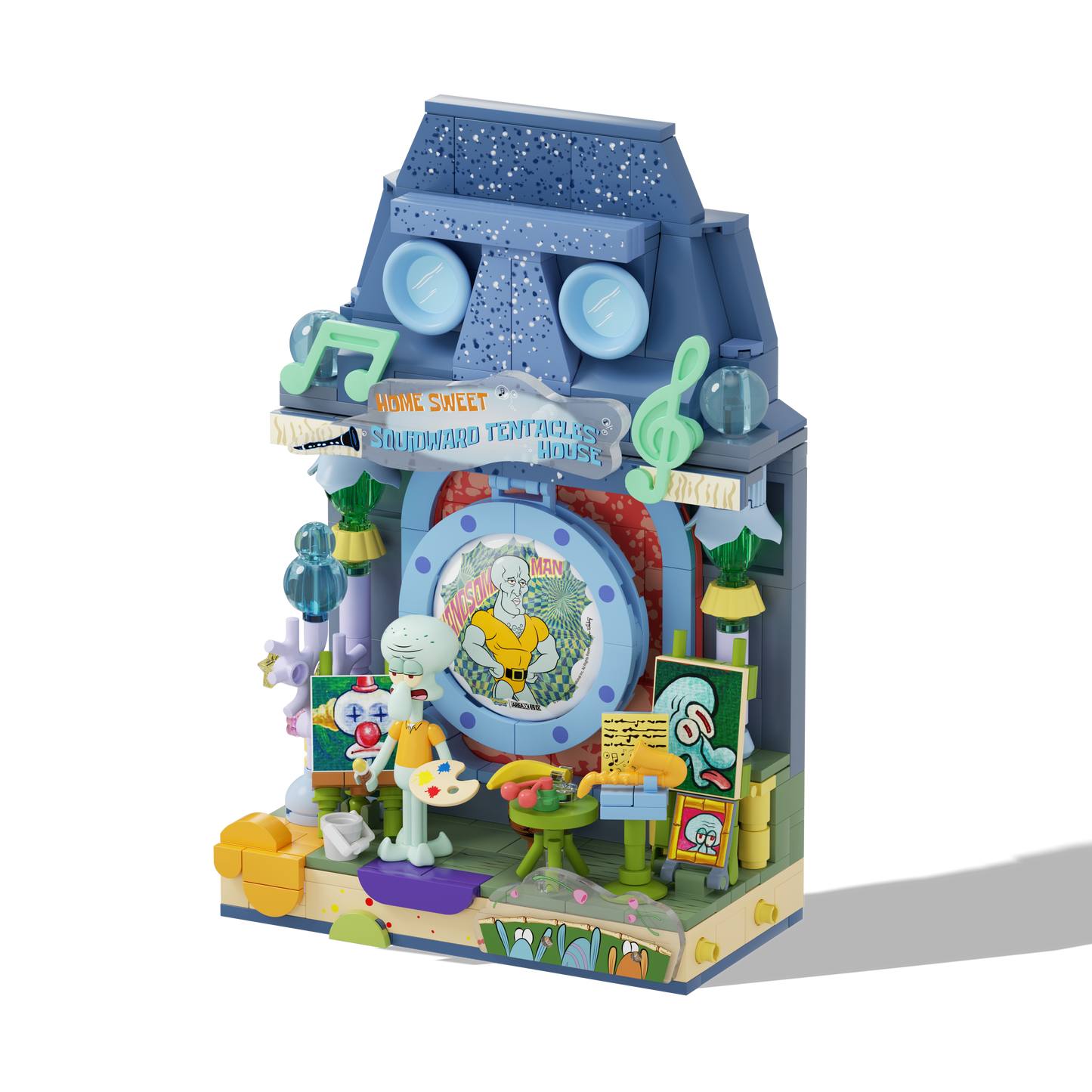 SpongeBob - Fantastic Window-Sill Series – Painting Time