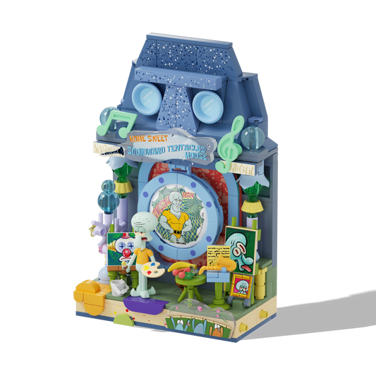 SpongeBob - Fantastic Window-Sill Series – Painting Time