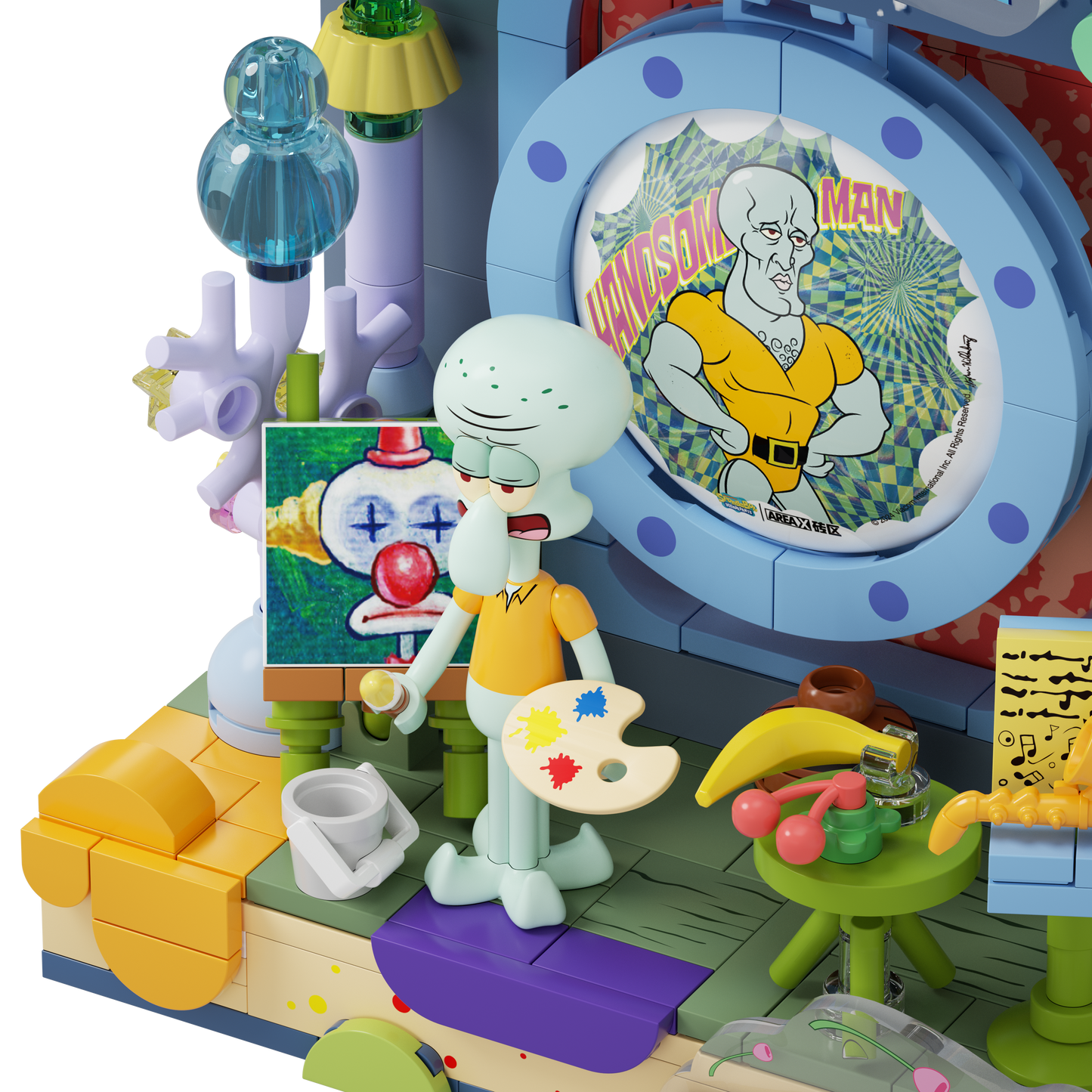 SpongeBob - Fantastic Window-Sill Series – Painting Time