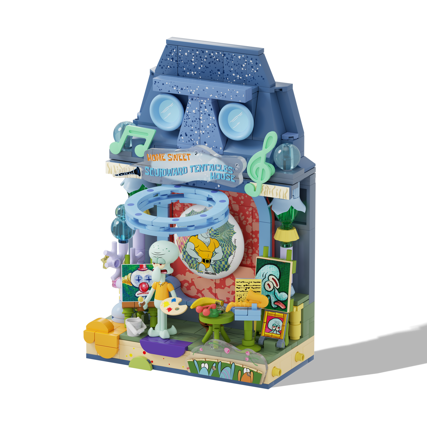 SpongeBob - Fantastic Window-Sill Series – Painting Time
