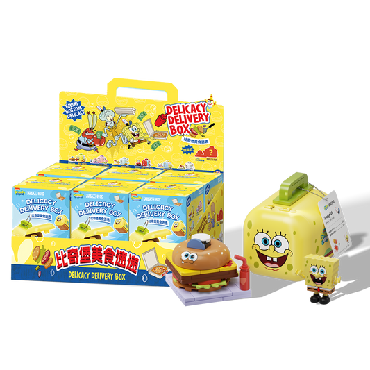 SpongeBob – Bikini Bottom Food Rush Blind Box Set（random 6 out of 7, non-repeating）