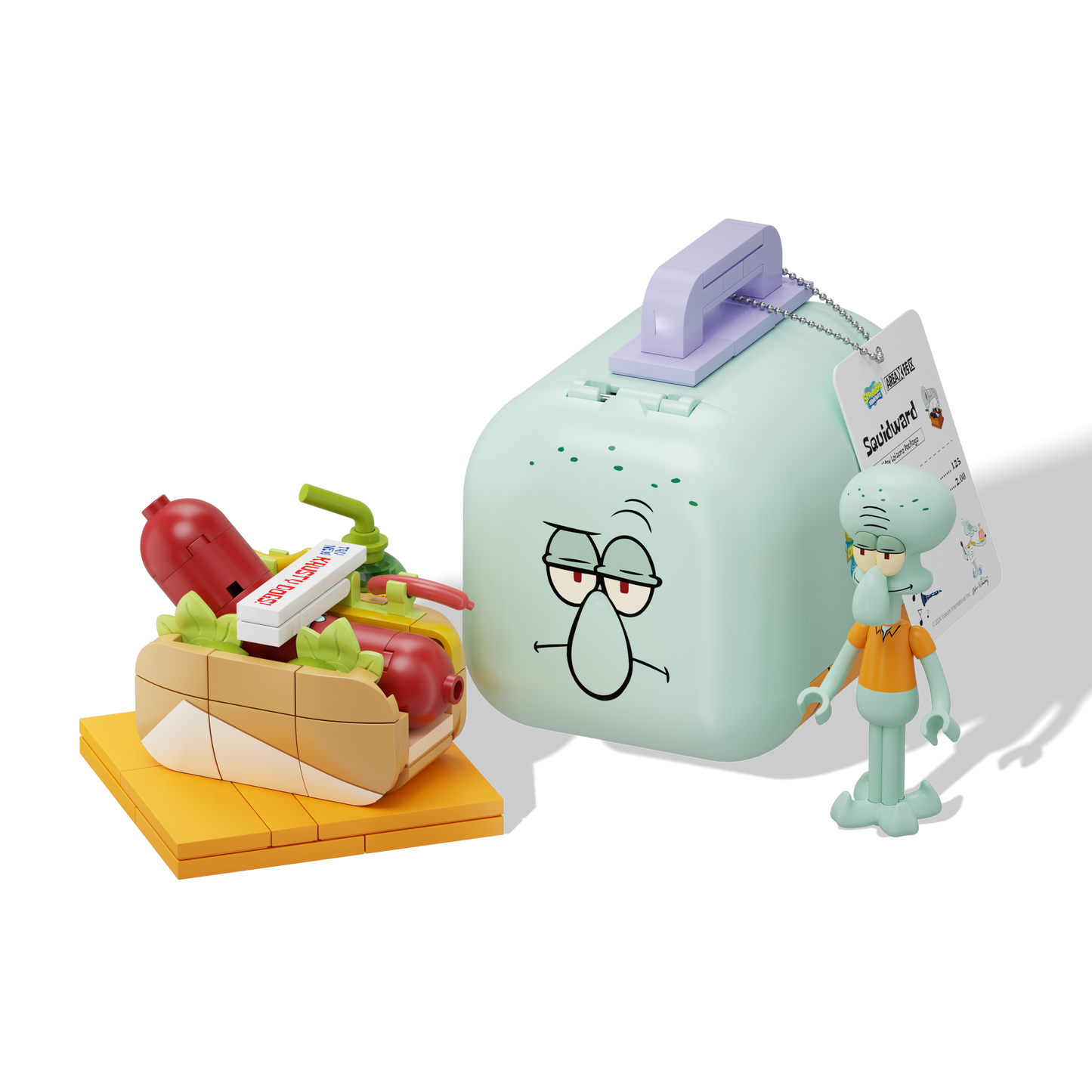 SpongeBob – Bikini Bottom Food Rush Blind Box Set（random 6 out of 7, non-repeating）