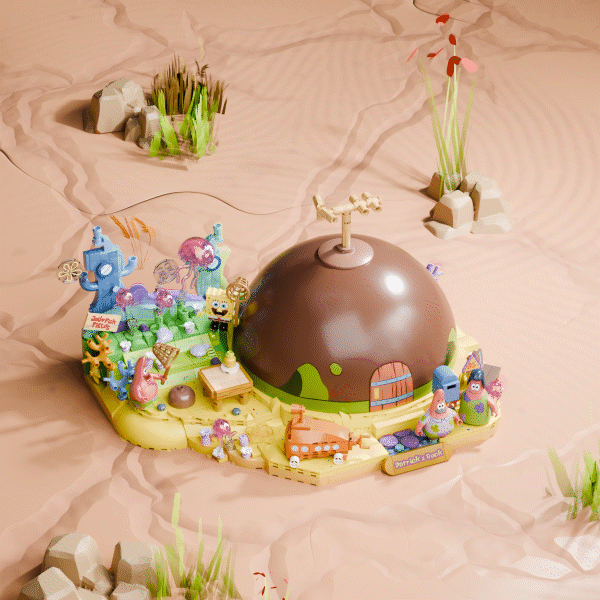 SpongeBob – Patrick’s Rock House