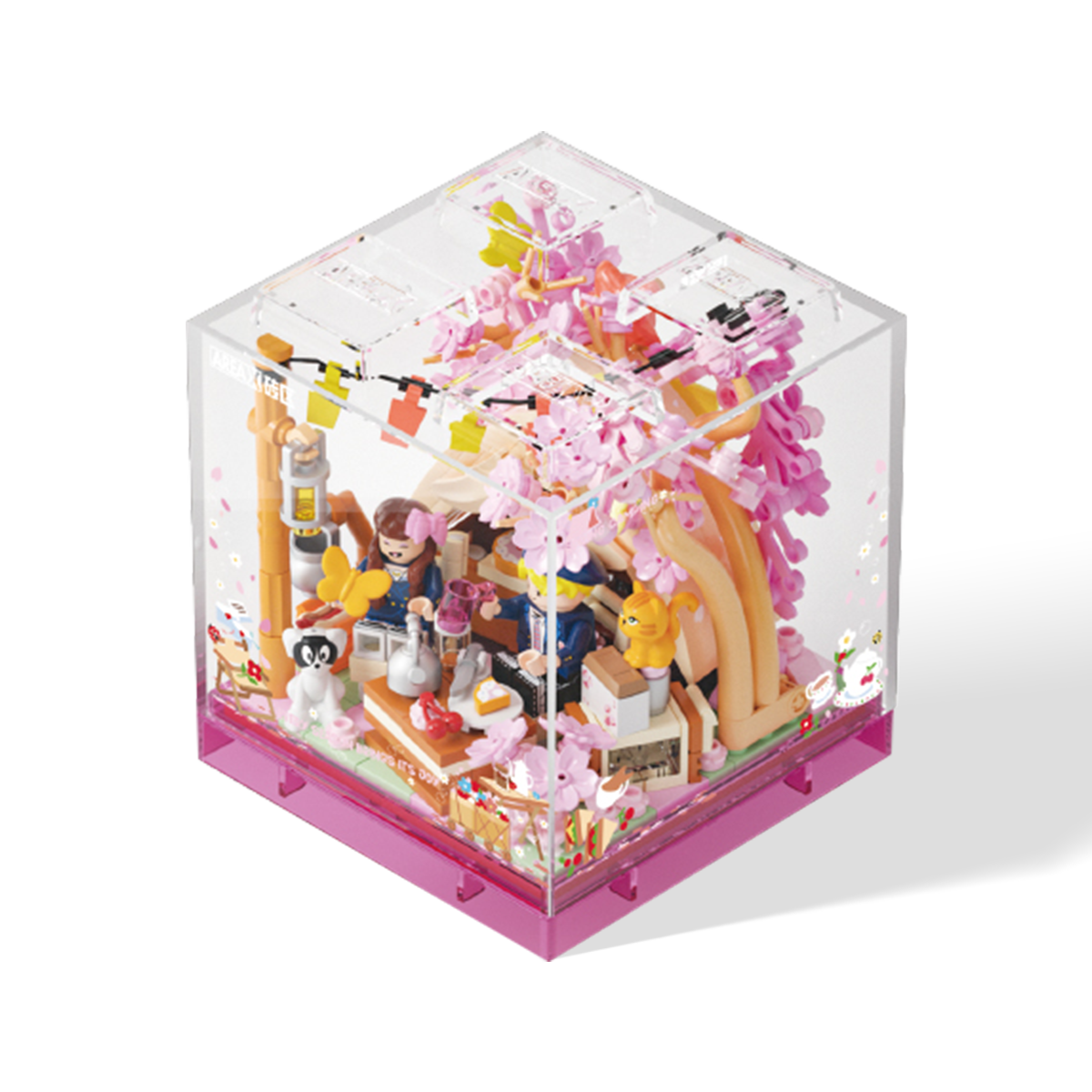 【Free Shipping+Special Gift】Camping Day bundle – Complete Collection (4-in-1 Romantic Brick Diorama Set)