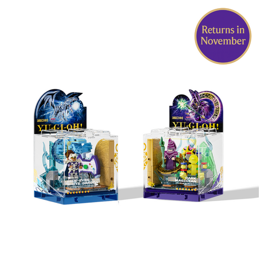 Yu-Gi-Oh! Duel Tower Rivals – Seto Kaiba & Yugi Muto Collector’s Brick Diorama