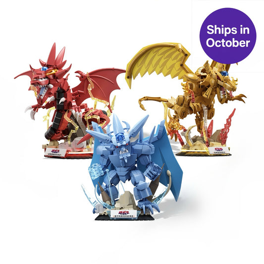 Yu-Gi-Oh! The Egyptian God Cards – Collector’s Brick Set (Obelisk, Ra & Slifer)